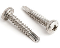 4.2 X 22 POZI PAN SELF DRILLING SCREW DIN 7504M Z A2 STAINLESS STEEL