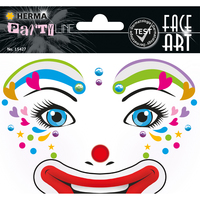 Face Art Sticker Clown Lotta