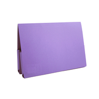 Guildhall Double Pocket Legal Wallet Manilla Foolscap 315gsm Mauve (Pack 25)