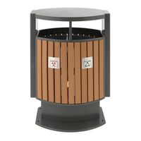 Waste collector for outdoor use