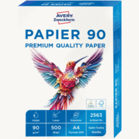 Kopierpapier A4 unbeschichtet 90 g/qm 500 Blatt weiß