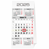5-Monats-Tischkalender 10,5 x 21cm 2024