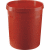 Papierkorb Grip mit Griffmulden 18 Liter rot