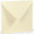 Briefumschlag 16,4x16,4cm Nassklebung Seidenfutter Chamois