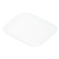 Fiesta Waxed Lid for Small Foil Containers CD947 White Pack Quantity - 100