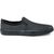 Shoes for Crews Men's Leather Slip on Shoes with Removable Insole in Black - 41