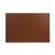 Hygiplas Standard High Density Brown Chopping Board for Vegetables - 45x30cm