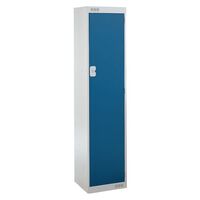 Coloured door lockers - Express lockers - single door - blue door