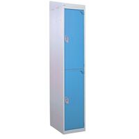 Standard lockers with sloping top