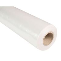 Polythene sheeting - centrefold, 50m length, 200 microns