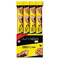 Lindt Hello Cookies & Cream Stick, Schokolade, 24 Stück