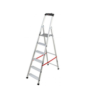 011Escalera de tijera profesional Alu PRO (6 peldaños)