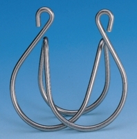 Ground joint clips for sleeve connections wire Chrome-nickel steel NS 10/19