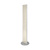 FlexiSlot® Tower "Slim" | pale ivory similar to RAL 1015 1830 mm steel silver similar to RAL 9006 400 mm no