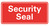 Sicherheitssiegel, 38 x 20 mm, 1 Rolle/200 Etiketten, rot