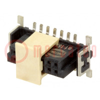 Connector: PCB to PCB; female; PIN: 14; 1.27mm; har-flex®; 2.3A; SMT