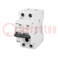 Motor breaker; 4kW; 220÷440VAC; for DIN rail mounting; 6.3÷10A