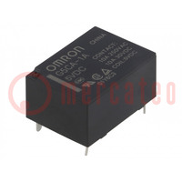 Relay: electromagnetic; SPST-NO; Ucoil: 5VDC; Icontacts max: 10A