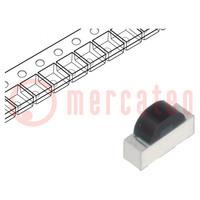 PIN IR photodiode; SMD; 920nm; 780÷1050nm; 150°; flat; black