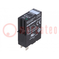 Relay: solid state; Ucntrl: 48÷72VDC; 5A; 1÷48VDC; socket; -30÷80°C