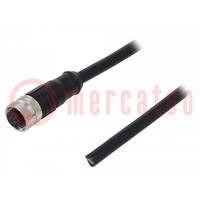 Plug; M12; PIN: 8; female; A code-DeviceNet / CANopen; IP65,IP67