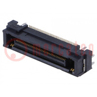 Connector: PCB to PCB; female; PIN: 80; 0.5mm; H: 6.8mm; FX23; SMT