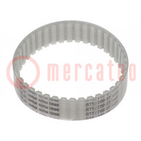 Timing belt; AT5; W: 16mm; H: 2.7mm; Lw: 200mm; Tooth height: 1.2mm