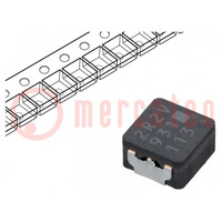 Inductor: wire; SMD; 2.2uH; 5.2A; 20mΩ; ±20%; 5.5x5x3mm; -40÷150°C