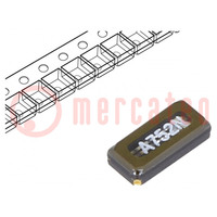 Risonatore: a quarzo; 32,768kHz; 12,5pF; SMD; 3,2x1,5x0,8mm