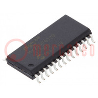 IC: microcontrolador PIC; 32kB; 2,3÷3,6VDC; SMD; SO28; PIC32; tubo