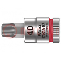 Nasadka; nasadowy,Torx®; TX40; 1/4"; 28mm; stal chromowo-wanadowa