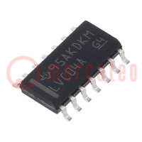 IC: digitaal; NOT; Ch: 6; CMOS; SMD; SO14; 1,65÷3,6VDC; -40÷125°C