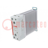 Relay: solid state; Ucntrl: 90÷280VAC; 30A; 24÷530VAC; -30÷80°C