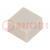 Button; push-in; 5.5mm; -25÷70°C; square; ivory; 9x9mm