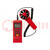 Thermo-anemometer; LCD; Bereik snelheidsmeting: 0,4÷32m/s
