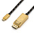 ROLINE GOLD USB type C - DisplayPort adapterkabel, v1.2, M/M, 1 m