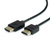 ROLINE 4K HDMI Ultra HD Kabel mit Ethernet, aktiv, ST/ST, schwarz, 3 m