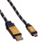 ROLINE GOLD USB 2.0 Kabel, Typ A - 5-Pin Mini, 0,8 m