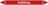 Rohrmarkierer ohne Gefahrenpiktogramm - Entlüftung, Rot, 2.6 x 25 cm, Seton
