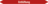 Mini-Rohrmarkierer - Entlüftung, Rot, 0.8 x 10 cm, Polyesterfolie, Seton