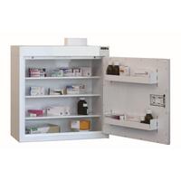 Furniture - Steel Drug Cabinet No Light – With 2 Shelves