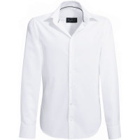 HAKRO Business-Hemd, Tailored Fit, langärmelig, weiß, Gr. S - XXXL Version: L - Größe L