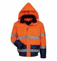 Elysee VOLKER WARNSCHUTZPILOTJACKE, ORANGE/MARINE Gr. (66/68) 23559-5 Gr. (66/68)