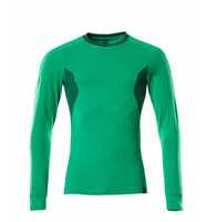 Mascot ACCELERATE T-Shirt, langarm, moderne Passform Gr. 2XL grün