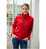 James & Nicholson Softshelljacke Damen JN1171 Gr. L red