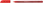 Kugelschreiber Vizz, M, rot, Farbe des Schaftes: rot-transparent