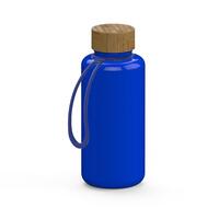 Artikelbild Gourde "Natural" transparente incl. attache, 1,0 l, bleu