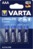 1x4 Varta Longlife Power Micro AAA LR 03
