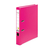Ordner S50 PP-Color, Kunststoff mit genarbter PP-Folie, DIN A4, 50 mm, pink