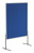 Moderationstafel PRO, Filz/Filz, klappbare Füße, Aluminium,1200x1500 mm,blau